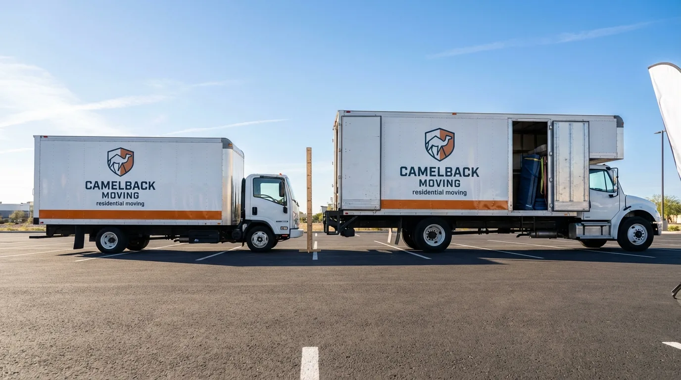 Moving truck size capacity guide in Hillsville